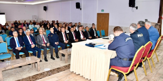 Silifke’de okul güvenliği koordinasyon toplantısı yapıldı