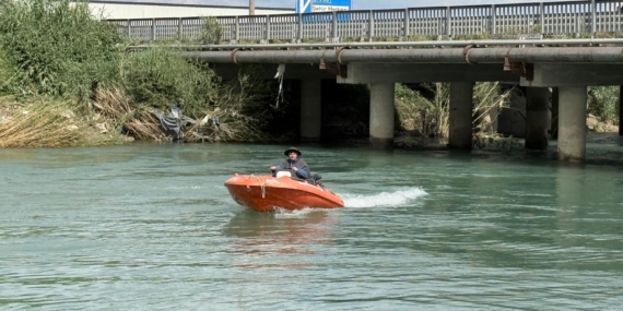 Suya atlayıp kayıp olan genci arama çalışmaları sürüyor