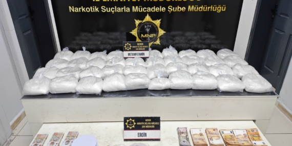 Mersin’de zehir tacirlerine darbe: 13 gözaltı