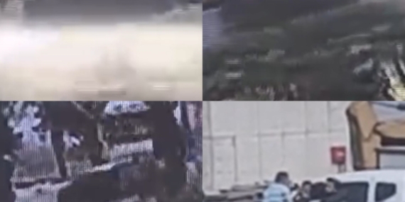 Tır otomobili metrelerce sürükledi: 2 yaralı