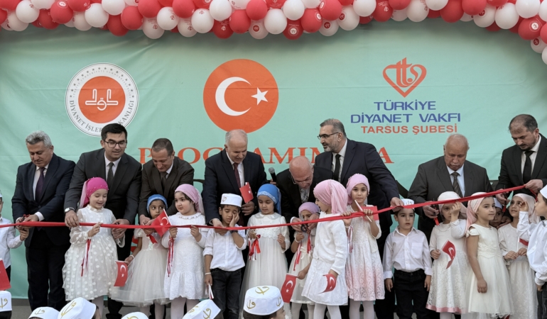 Tarsus’ta yeni Kur’an Kursu kapılarını açtı