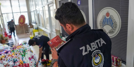 Tarsus’ta 6 bin 167 sağlıksız ürüne el konuldu