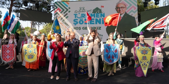 33. Geleneksel Türkmen Şöleni’ne binlerce kişi katıldı