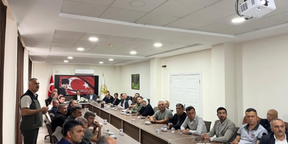 Bozyazı’da orman yangınlarına karşı koordinasyon toplantısı yapıldı