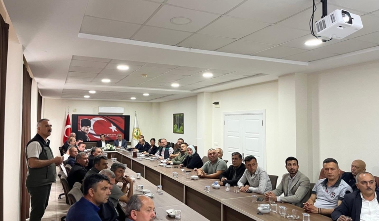 Bozyazı’da orman yangınlarına karşı koordinasyon toplantısı yapıldı