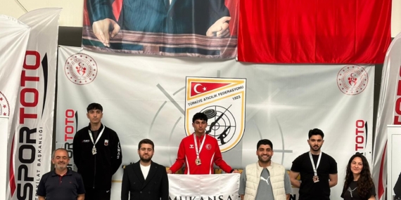 MUKANSA Sponsorluğundaki Milli Sporcu Ataberk Kaymakoğlu Türkiye Şampiyonu Oldu