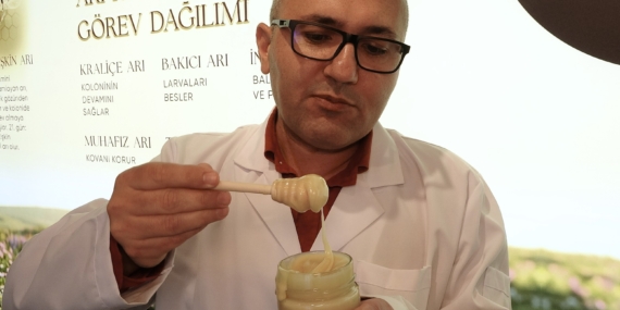 Bu da beyaz bal: Gören önce inanmıyor ama tamamen gerçek ve doğal bal