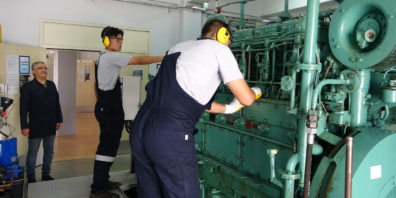 Denizcilikte geleceğin kaptan ve mühendisleri bu okulda yetişiyor