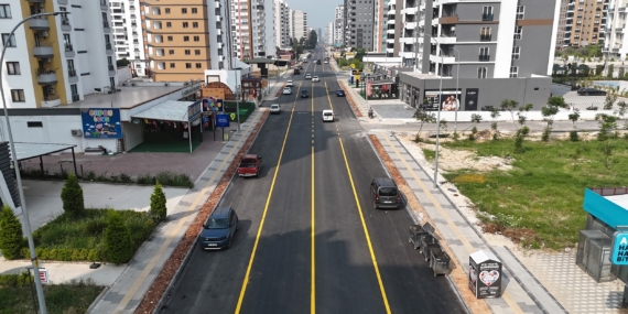 MEZİTLİ'DE ULAŞIMI RAHATLATACAK ÇALIŞMA TAMAMLANDI