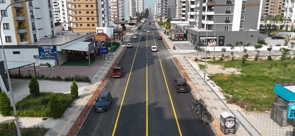 MEZİTLİ'DE ULAŞIMI RAHATLATACAK ÇALIŞMA TAMAMLANDI