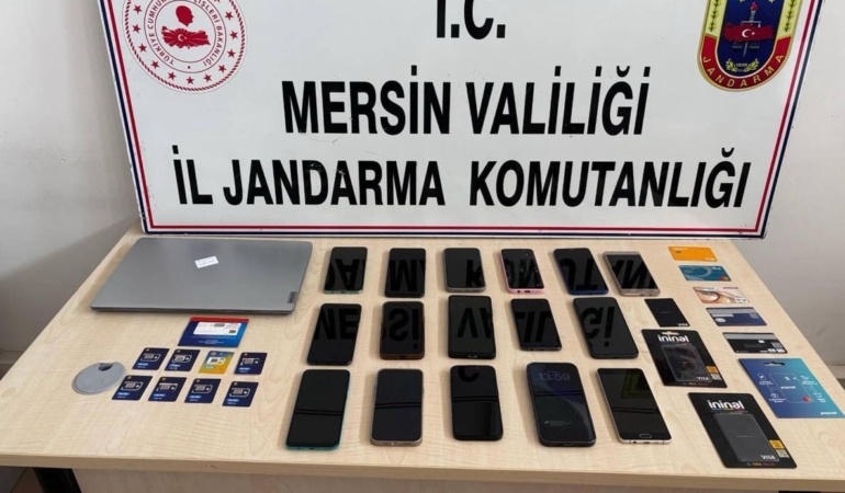 Mersin’de sahte ilan dolandırıcılarına operasyon: 18 tutuklama