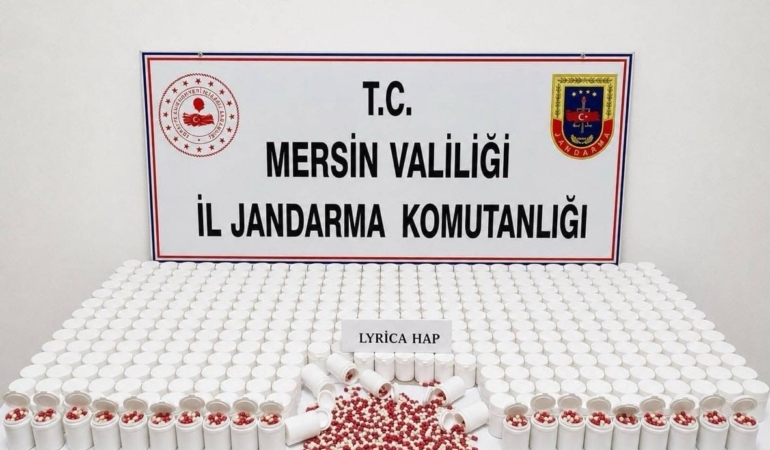 Mersin’de 22 bin 400 sentetik hap ele geçirildi: 7 tutuklama