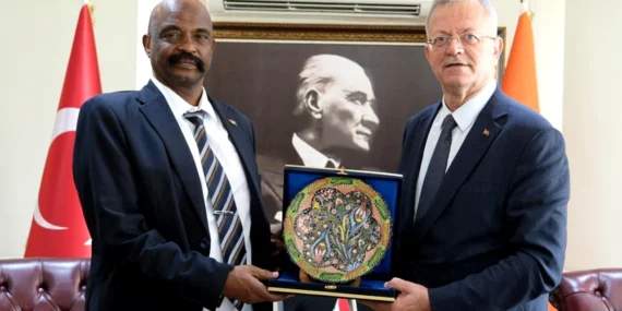 Sudan Heyetinden Mersin OSB’ye iş birliği ziyareti