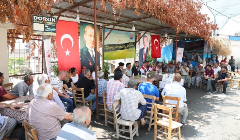 Akdeniz’de çiftçiye 120 paket zirai ilaç desteği