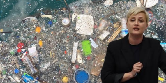 Perihan Koca’dan plastik atık ithalatına tepki: “Akdeniz Avrupa’nın çöplüğü değildir”