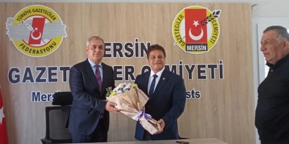 Mersin Cumhuriyet Başsavcısı Ahmet Çelikkol’dan veda ziyareti