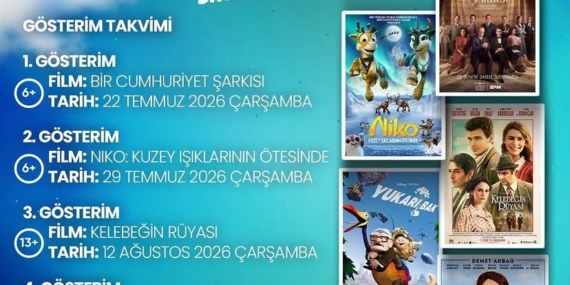Açık Hava Sinema Günleri Mersinlilerle Buluşuyor