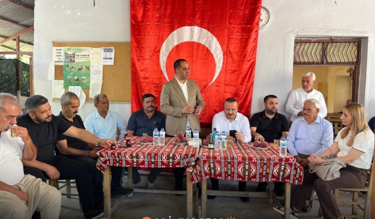 AK Partili Kıratlı’dan Güzelyayla Mahallesi’ne ziyaret