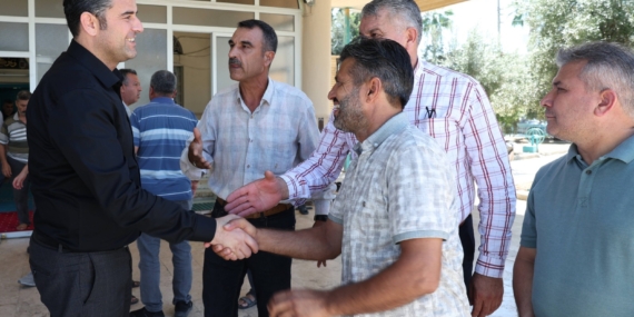 Akdeniz Belediye Başkan Vekili Beşikçi; 5 Mahalle Muhtarı ve Vatandaşlarla Bir Araya Geldi