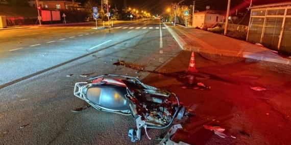 Mersin’de feci kaza: Motosiklet sürücüsü hayatını kaybetti