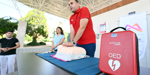 HAYAT KURTARAN OED CİHAZLARI BÜYÜKŞEHİR’İN HİZMET NOKTALARINDA