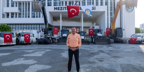 MEZİTLİ BELEDİYESİ ARAÇ FİLOSUNU GÜÇLENDİRDİ