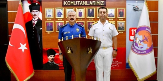 Mersin’in güvenliği için bir araya geldiler: Aktaş’tan Baysal’a ziyaret