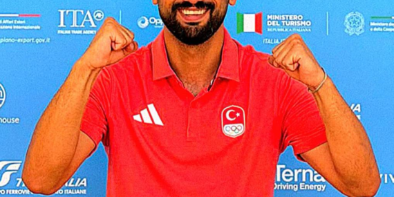 Mersinli Milli Sporcu Akdeniz Oyunları’nda kürsüye çıktı!