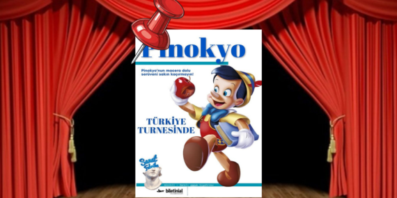 Pinokyo, Mezitli Açık Hava Tiyatrosu’nda çocuklarla buluşacak