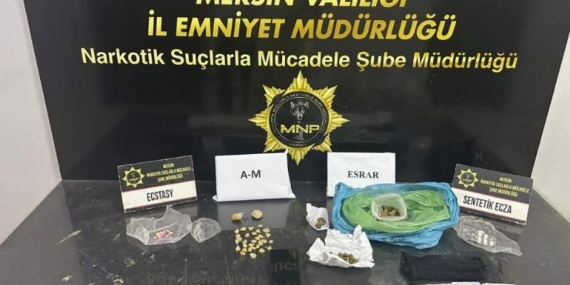 Mersin’de uyuşturucu operasyonu: 4 şüpheli tutuklandı