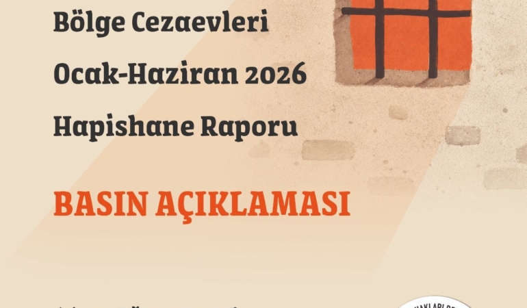 İHD Mersin, Cezaevleri hak ihlalleri raporunu açıklayacak