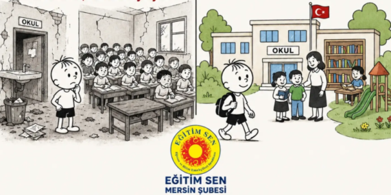 Eğitim Sen Mersin: “Okullar açılıyor, sorunlar yerinde duruyor”