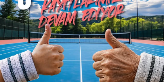 Mersin’de 7’den 70’e Tenis Kursu için kayıtlar sürüyor