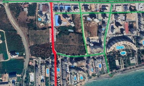 Mezitli’de o cadde trafiğe kapatılacak!