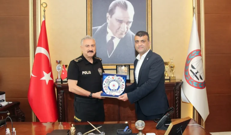 Emniyet Müdürü Aktaş’tan Mersin Barosu’na iade-i ziyaret
