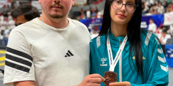 Mersinli sporculardan Gaziantep’te çifte gurur!