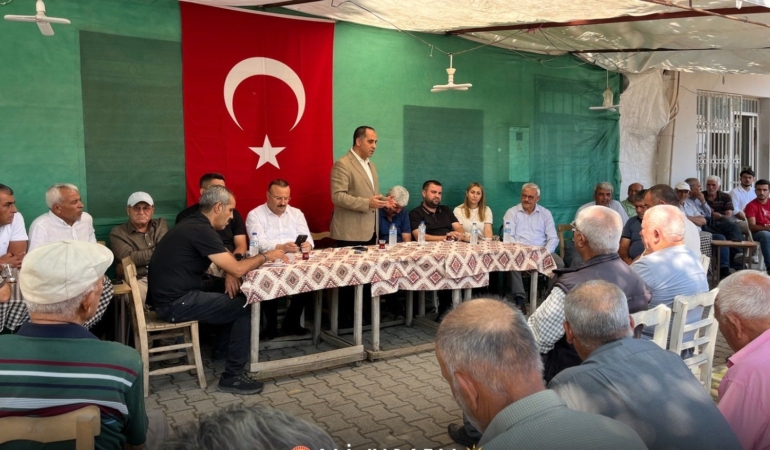 AK Parti heyetinden Değnek Mahallesi’ne ziyaret