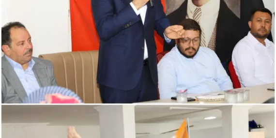 AK Parti Mersin İl Başkanı Aldemir, Anamur teşkilatıyla bir araya geldi