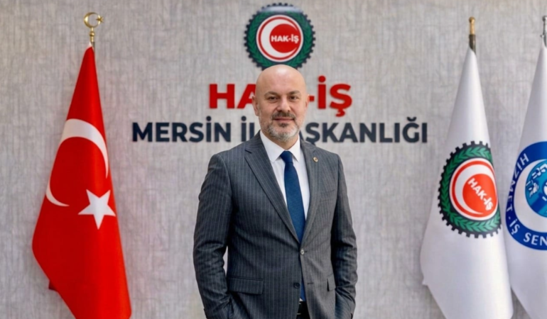 HAK-İŞ Mersin İl Başkanı Mehmet Yüce’den 30 Ağustos Zafer Bayramı mesajı
