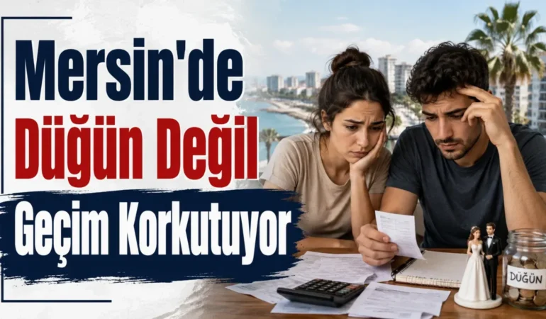 Mersin’de bir maaş kiraya gidiyor, evlilik başka bahara kalıyor