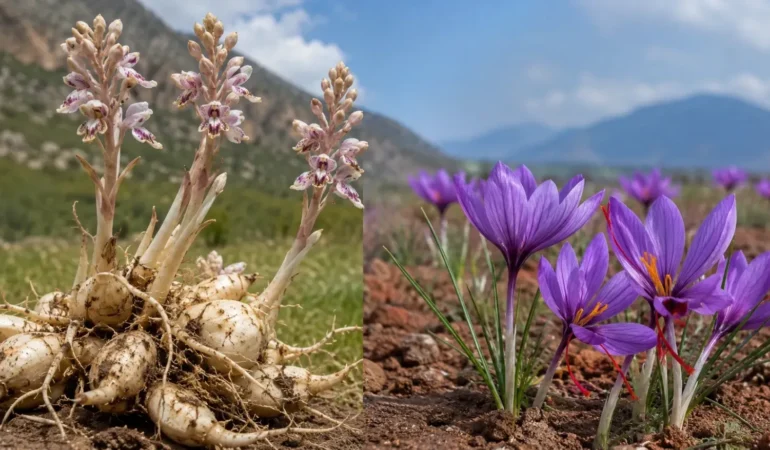 Mersin’de üreticilere salep ve safran eğitimi: Tarih ve yer belli oldu